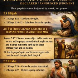 2. PROPHETS WHO COMMANDED / DECLARED / ANNOUNCED JUDGMENT These Meme Template