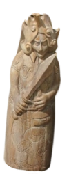 Wooden Statue Of Sun God Nika Meme Template