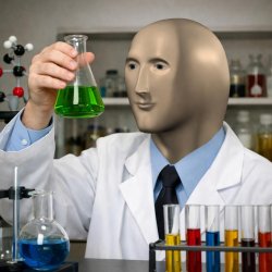 meme man chemist Meme Template