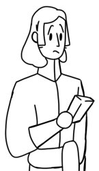 Supposed to be a guy from the 17th century looking on a phone 2 Meme Template