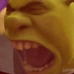 shrek screaming Meme Template