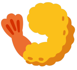 Fried shrimp emoji Meme Template