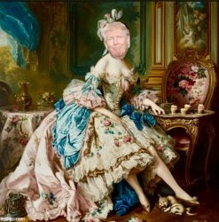 Queen Trump Meme Template