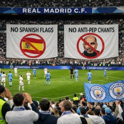Real Madrid FC - Manchester City match Meme Template