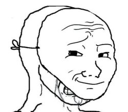 Crying under mask Meme Template
