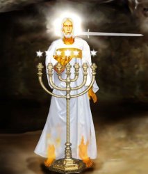 Jesus in Revelation Meme Template