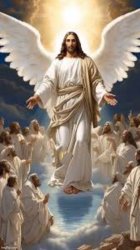 Jesus with wings Meme Template