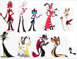 hazbin characters Meme Template