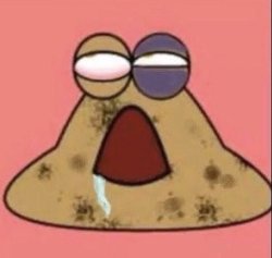 Hurt Pou Meme Template