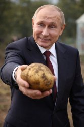 Putin rewarding Vatnik Meme Template