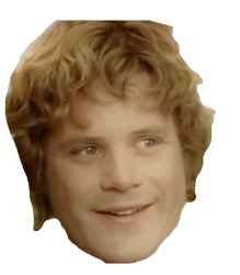 Samwise happy Meme Template