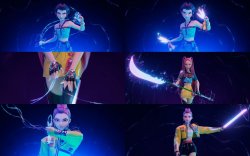 HUNTR/X weapon Meme Template