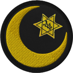 Crescent moon star of David Meme Template