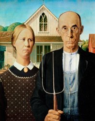 american gothic Meme Template