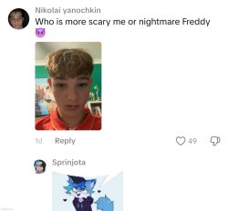 not scary Meme Template
