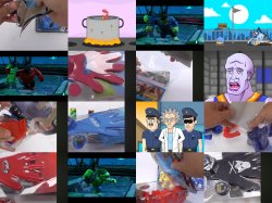 Knock Off Toys Box's Death by Red Hulk Meme Template