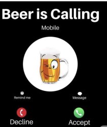 Beer is calling Meme Template