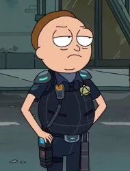 Cop Morty Meme Template