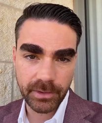 Ben Shapiro eyebrows Meme Template