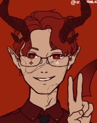 Asch demon Meme Template