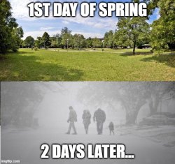 Winter Vs Spring Meme Template