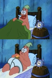 Patrick 3am patty Meme Template