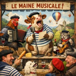 About french maine musicale hilarious Meme Template