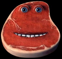 Charlie the steak Meme Template