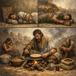 B. Bearing Israel’s and Judah’s Guilt (4:4–8) Ezekiel MUST: -LIE Meme Template