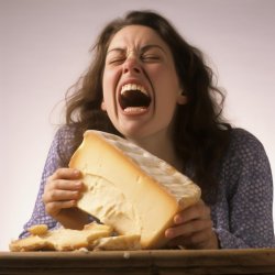 Cheese scream Meme Template