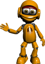 Roby the robot Meme Template