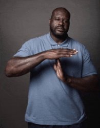 shaq stop Meme Template