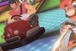 Scout Mario Kart Meme Template