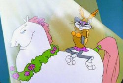 Brunhilde Bugs Meme Template