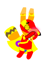 Super Pretztail Blushing! Meme Template