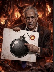 Bibi in hell Meme Template