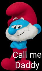 Call me daddy Meme Template