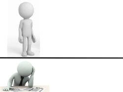 3d render man drake meme Meme Template