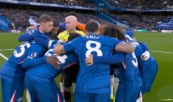 Chelsea Players Surrounding Referee Meme Template