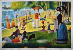 A Sunday Afternoon on the island of La Grande Jatte Meme Template
