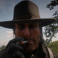 Marston's seductive stare Meme Template
