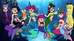 The Female Teacher (Harry and Bunnie) Mermaids Meme Template