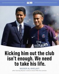 kicking him out the club isn't enough Meme Template