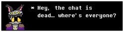Hey, the chat is dead… Meme Template