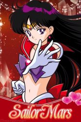 Sailor Mars Belly Meme Template