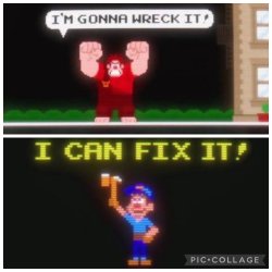 Wreck it Fix it Meme Template