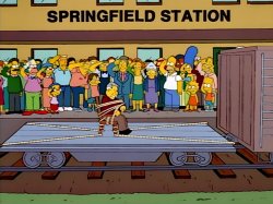 Simpsons But I'm a hero Meme Template