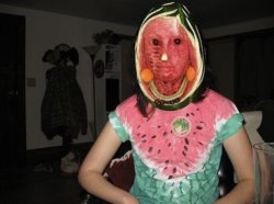 watermelon lady Meme Template