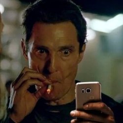 Matthew McConaughey smoking meme Meme Template