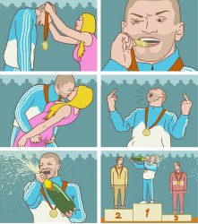 Easy W Meme Template